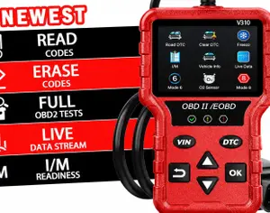 V310 OBD2 / EOBD ავტომობილის დიაგნოსტიკის აპარატი