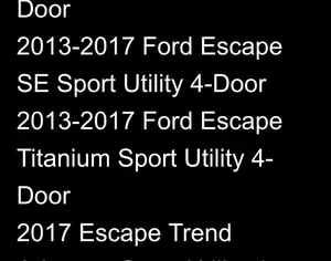 FORD Escape 2008-2019 - 7