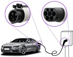 Type 2 to Type 1 32a 7kw მერიის დამტენი - 2
