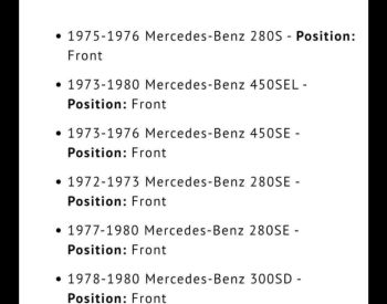 MERCEDES-BENZ 208 1972-1976 - 4
