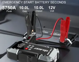 ჯამპ სტარტერი 3750 ამპერი + კომპრესორი (Delbest Q20 Heavy Duty) - 4