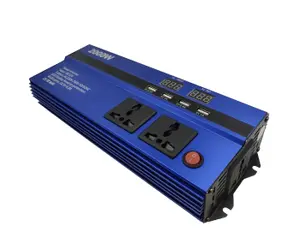 ავტომობილის დენის ინვერტერი 12V → 220V, 2000W - 2