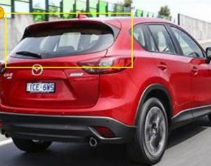 MAZDA CX5 2013-2016  საბარგულის მინა