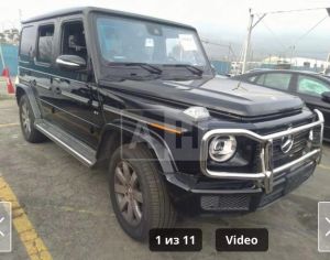 MERCEDES-BENZ G 550-ის წინა დუგა (2019-2025)