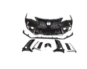 17- UX200 - ბამპერი (კომპლექტი) F-SPORT + მუქი ნიკელით - 1
