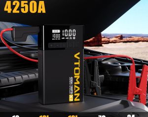 ჯამფ სტარტერი Jump Starter მანქანის დამქოქი პერემიჩკა - 2