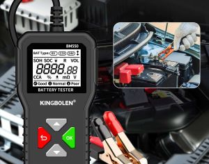 აკუმულატორის ტესტერი 6V, 12V, 24V KINGBOLEN BM550 - 4