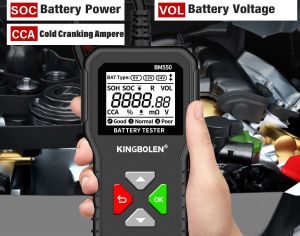 აკუმულატორის ტესტერი 6V, 12V, 24V KINGBOLEN BM550 - 6