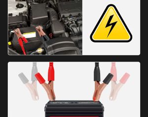 აკუმულატორის ტესტერი 6V, 12V, 24V KINGBOLEN BM550 - 8